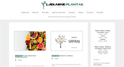 Desktop Screenshot of ljekarne-plantak.hr